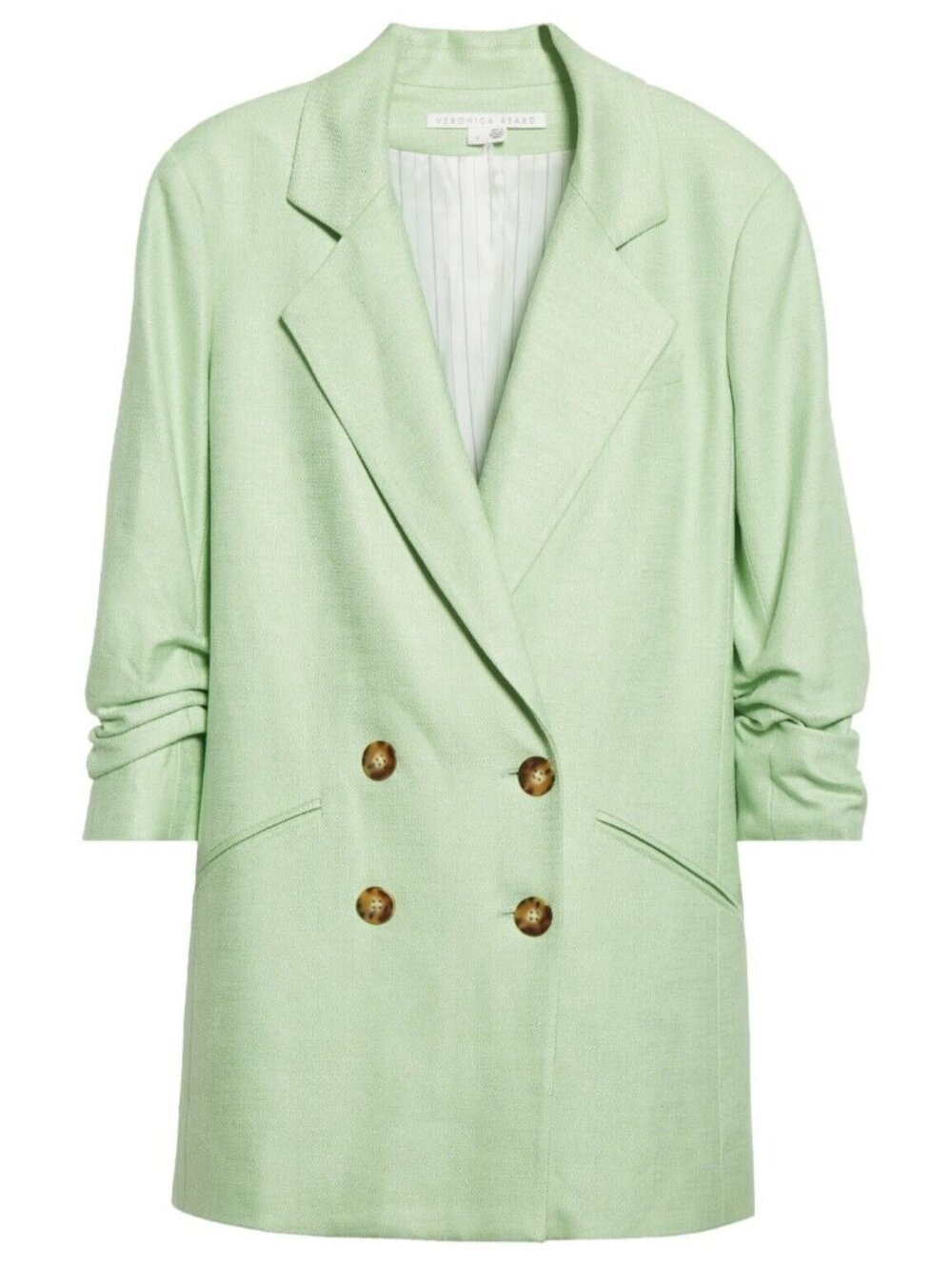 Veronica Beard Women's Rupert Dickey Jacket Blazer in Pistachio Size 10 - Picture 3 of 3